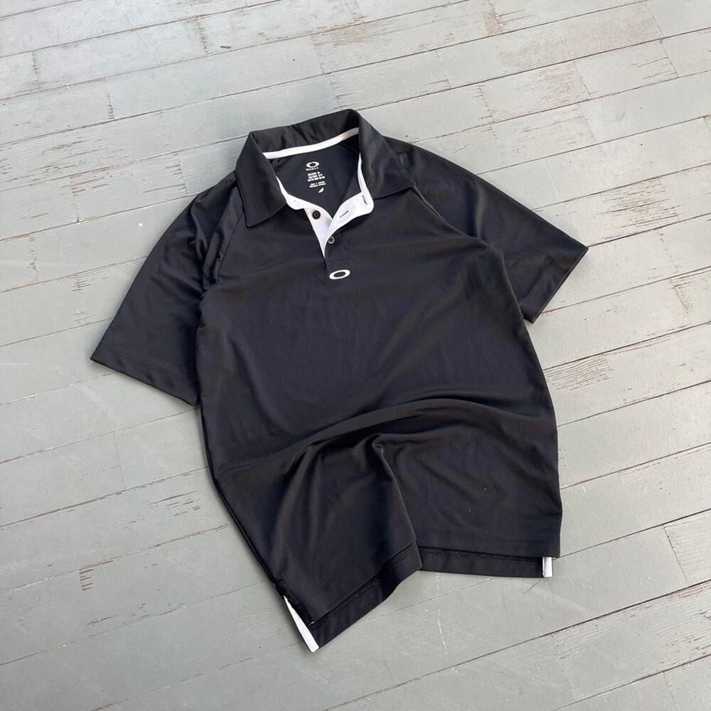 Oakley Gorpcore Streetwear Y2K Polo Athletic Tee Shirt
